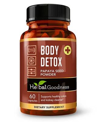 Body Detox Capsules 60caps - Full Body Detox Cleanse for Women and Men - Colon Broom and Colon Cleanser for a Complete Belly Reset - Support Gut Health - Made in USA