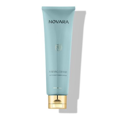 Novara Purifying Cleanser Daily Face Wash Hydrating &amp; Gentle Face Cleanser with Niacinamide Ceramides Dermatologist Recommended 5 Oz
