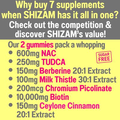Sugar Free Gummies Gummies with Chromium Picolinate TUDCA NAC Organic Ceylon Cinnamon Milk Thistle Berberine Capsules Powder Supplements Alt Bile Salts N-Acetyl-L-Cysteine Biotin N-Acetylcysteine