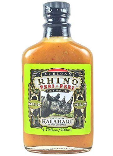 African Rhino Peri-Peri Mild Hot Sauce 6.75 oz.