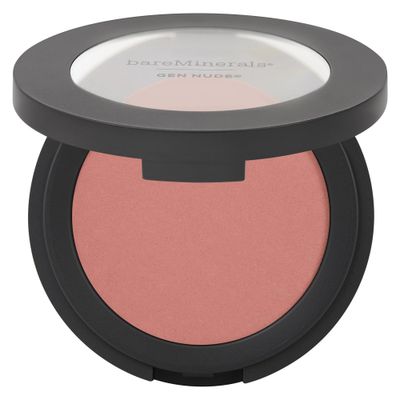 bareMinerals Gen Nude Powder Blush, Mineral-Based Pressed Powder Blush - Call My Blush