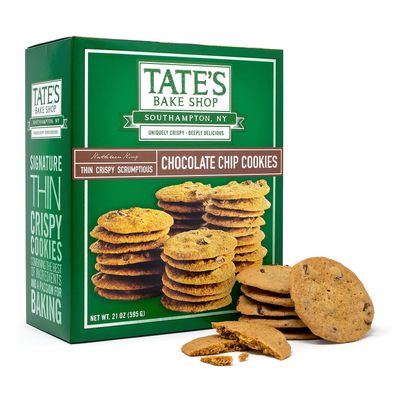 Tate's Bake Shop thin crispy scrumptious Chocolate Chip Cookie Box, 21 Ounce