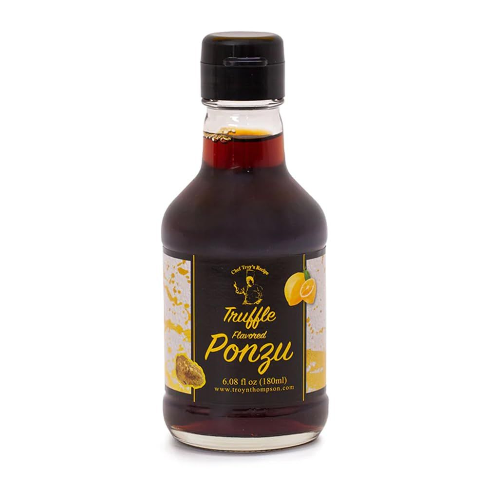 Mishima Foods Truffle Flavored Gourmet Japanese Ponzu with Truffle Essence Unique Fusion of Traditional Japanese Flavors Perfect for Marinating or Dipping 6.08 fl oz
