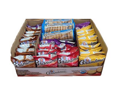 Grandma&#39;s Cookies Variety Mix - 36 Box