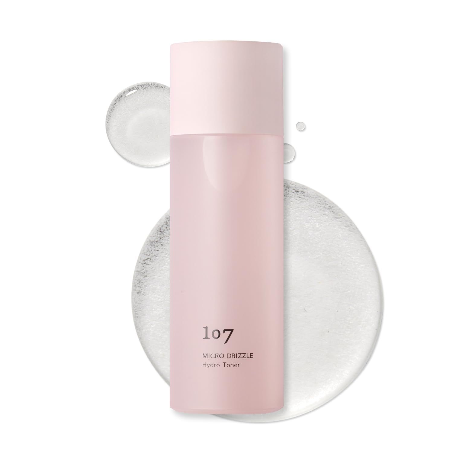 107 Hyaluronic Acid Toner, Lightweight Face Moisturizer, Hydrates, Soothes, and Balances Skin, Refreshing Micro Toner for Dry Skin 5.2 fl oz