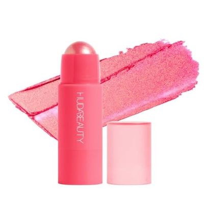 Huda Beauty Cheeky Tint Blush Stick - Proud Pink Cool Bubblegum Pink - 0.17 oz 5 g