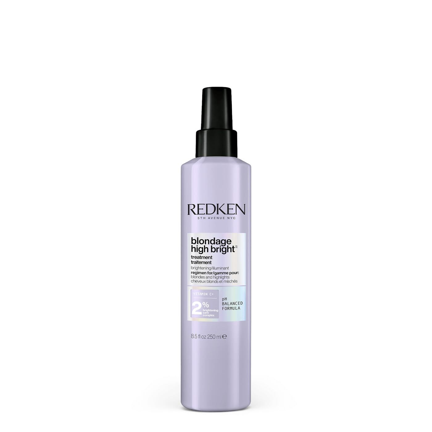 Redken Blondage High Bright Pre Treatment Brightens and Lightens Color-Treated and Natural Blonde Hair Instantly Infused with Vitamin C