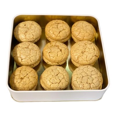 Turkish Cookie With Hazelnut, Handmade Baked Goods, Christmas Food Gift, Turkish Food, Turkish Snacks, Turkish Meringue Cookies