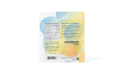 superbloom Recovery Liver Support Liver Detox with DHM, Turmeric, Milk Thistle 10 Sachets, 20 Capsules Enjoy The Night, Own The Morning