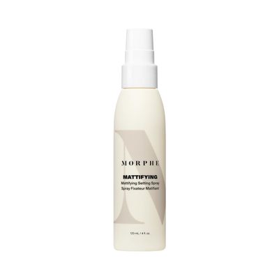 Morphe Matte Setting Spray - Finishing Spray for Makeup with Shine &amp; Oil Control - Enriched with Niacinamide to Nourish Skin &amp; Help Minimize the Appearance of Pores 4 fl oz