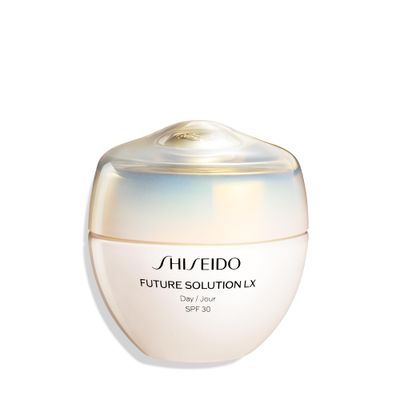 Shiseido Future Solution LX Total Protective Cream SPF 30 - Luxurious Anti-Aging Day Cream with Broad-Spectrum SPF 30 Protection - All Skin Types - Non-Comedogenic - 50mL