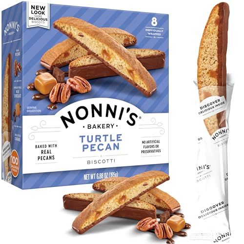 Nonni&#39;s, Turtle Pecan Biscotti, 6.88 Ounce