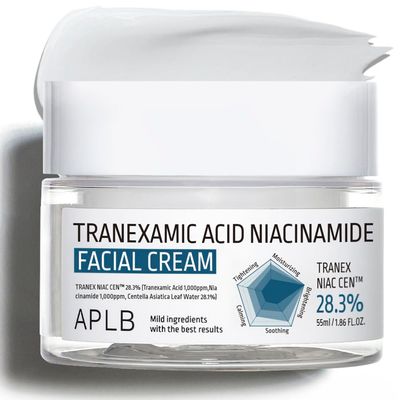 APLB Tranexamic Acid Niacinamide Facial Cream TRANEX NIAC CEN 28.3 1.86 FL.OZKorean Skincare, Moisturizing, Blemish care, Helps with skin discoloration