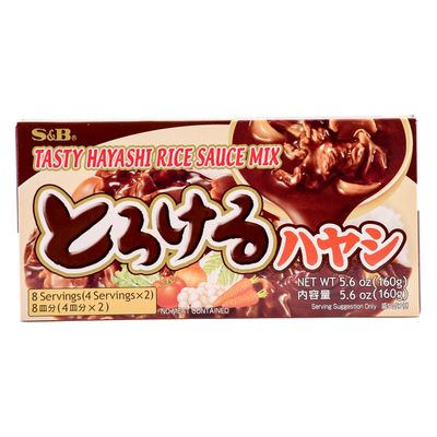 S&amp;B Tasty Hayashi Rice Sauce Mix, 5.6-Ounce