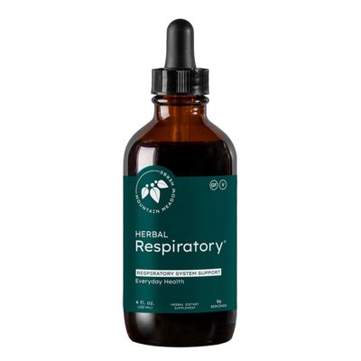 Mountain Meadow Herbs Herbal Respiratory Provides Lung Support to Open Restricted Airways for a Healthy Respiratory System - 4 oz