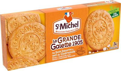 St Michel La Grande Galette Salted Butter, 5.3 Ounce