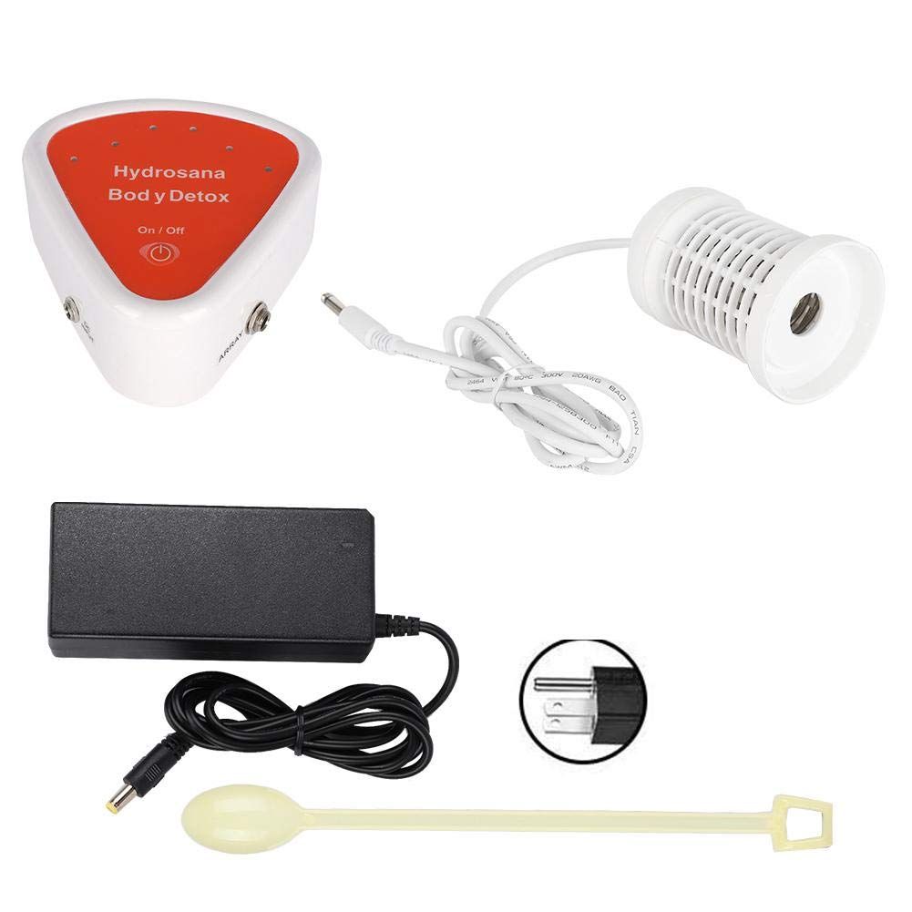 Ionic Detox Foot Bath Spa Machine, Portable Foot Cleanse Machine With Array For Home Beauty Salon Spa Health Care Relief Stress Health Care Excluding Basin US