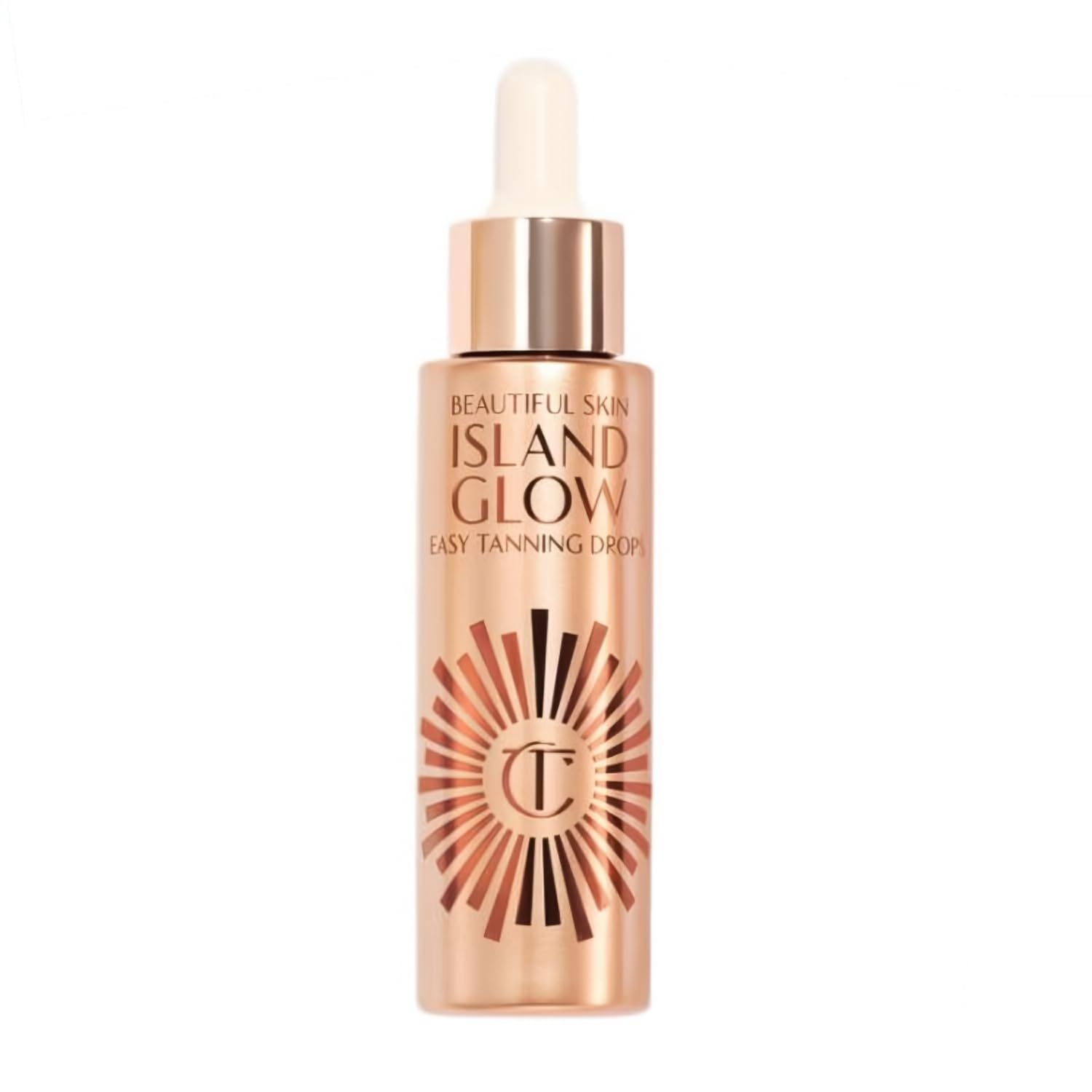 Charlotte Tilbury Beautiful Skin Island Glow Easy Tanning Drops Fair-Medium - 30 mL 1 fl oz