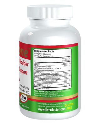 Livatone Liver and Gallbladder Cleanse - Dr. Formulated Liver Cleanse and Detox Pills, Milk Thistle &amp; Antioxidants 240 Capsules