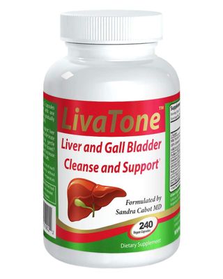 Livatone Liver and Gallbladder Cleanse - Dr. Formulated Liver Cleanse and Detox Pills, Milk Thistle &amp; Antioxidants 240 Capsules