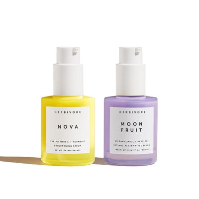 HERBIVORE Brightening Smoothing Regimen Nova Serum Moon Fruit Serum