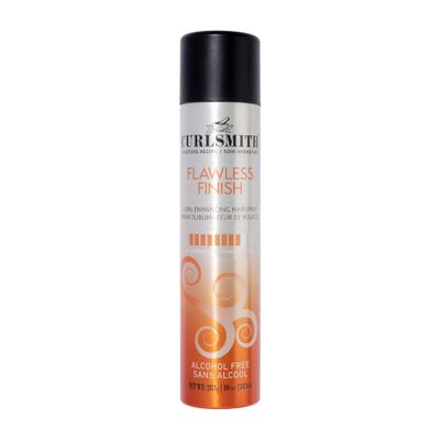 CURLSMITH - Flawless Finish Hairspray, Firm Hold without Dryness, Alcohol Free, For Curly, Wavy and Coily Hair 283mn10 oz