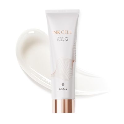 Lulubeu Active Care Peeling Gel with NK Cell Technology, Exfoliating Gel with Niacinamide for Hydration &amp; Smooth Skin, 4.06 fl oz