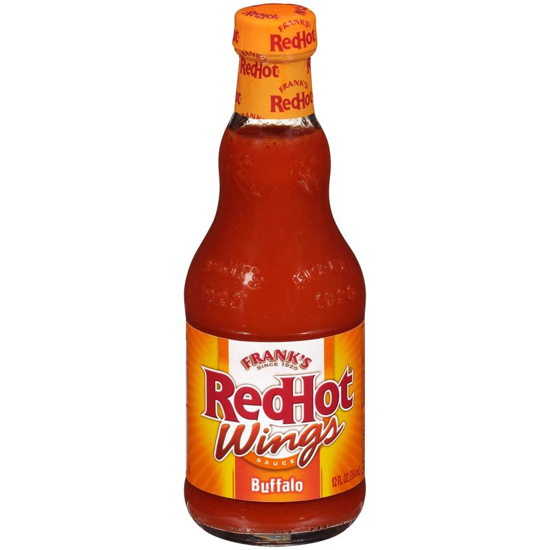 Frank&#39;s RedHot Buffalo Wings Hot Sauce, 12 fl oz