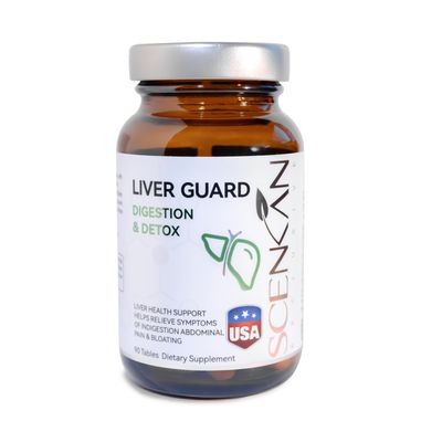 scenkan Milk Thistle &amp; Artichoke Supplement for Liver Detox - Optimal Dose for Your Liver Support, 90 Capsules 1