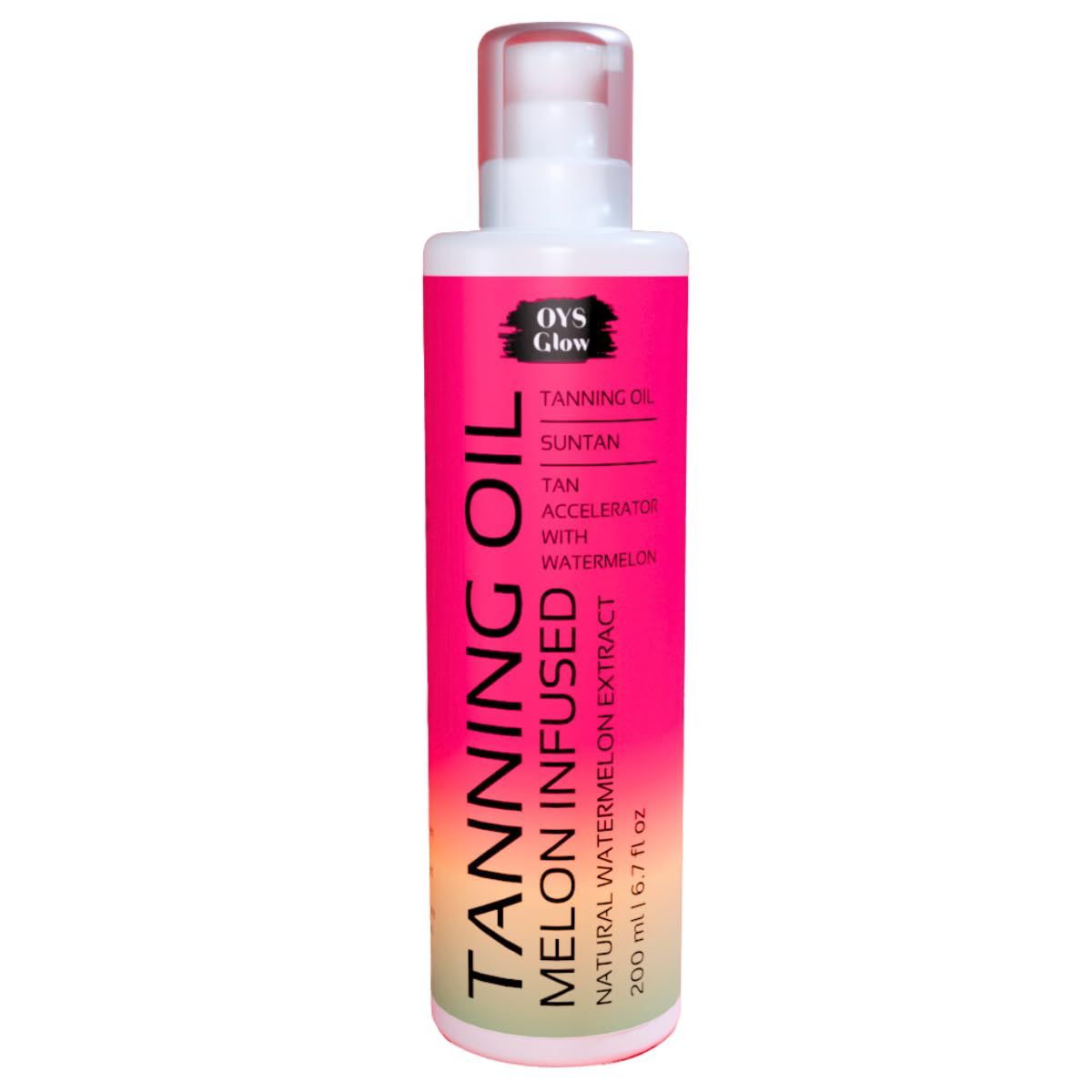 Watermelon Tanning Oil - Intensive Suntan &amp; Body Oil, Tanning Accelerator for Indoor Tanning Beds, Deep Rich Body Tan Enhancer