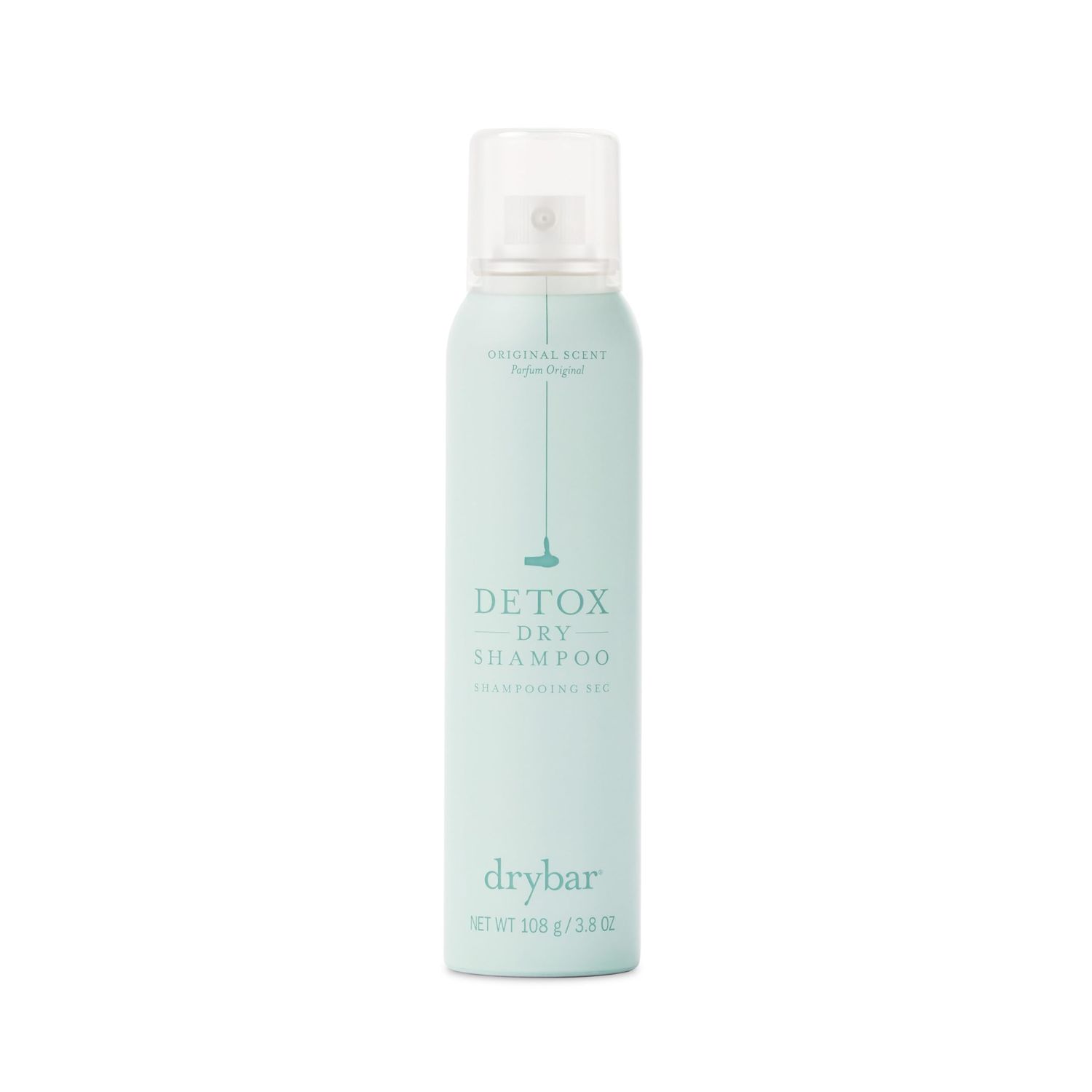 Drybar Detox Dry Shampoo Original Scent - Full Size Absorbs Excess Oil, Leaves Hair Looking and Feeling Clean &amp; Refreshed with Extra Volume, All Hair Types