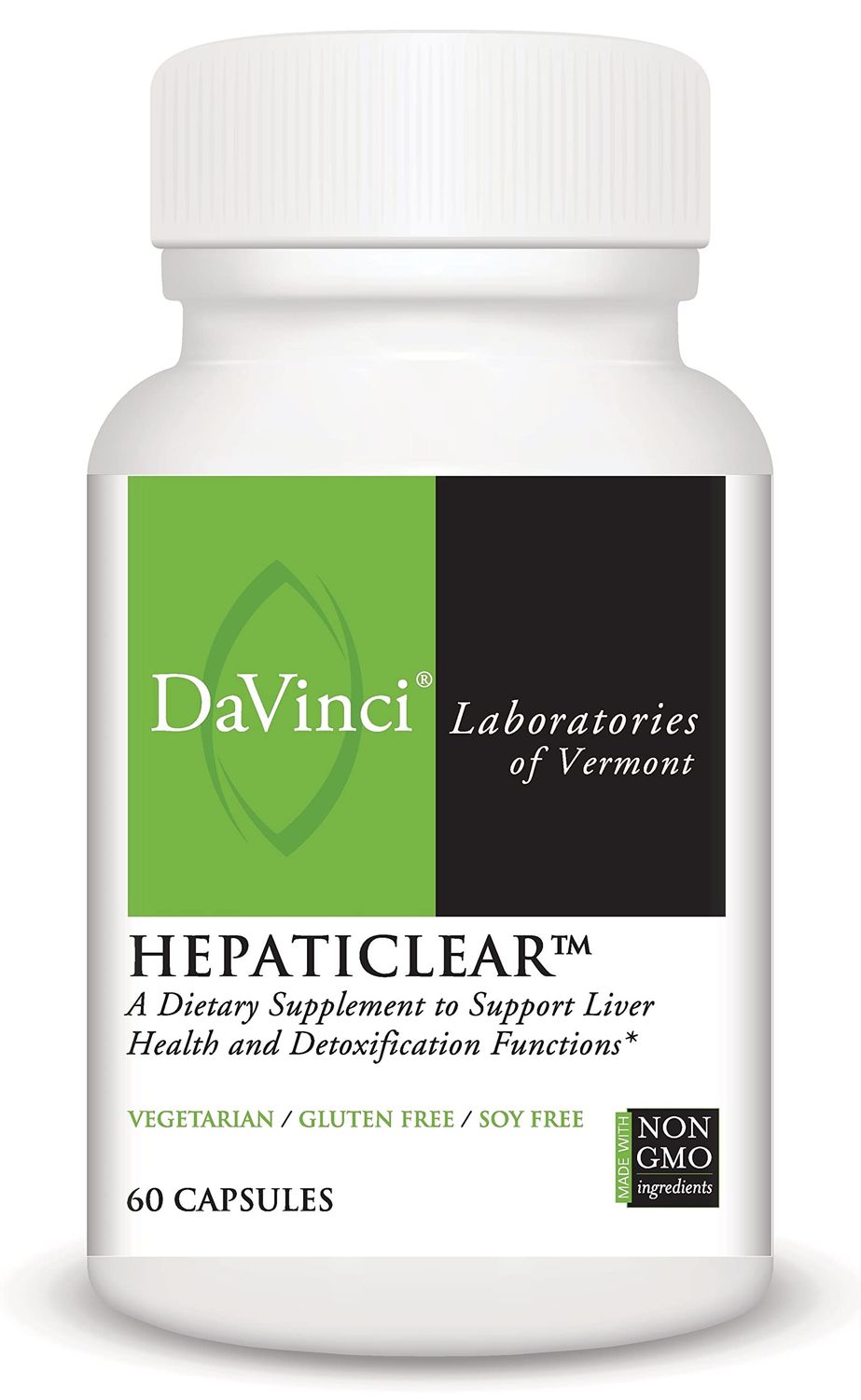 DaVinci Laboratories of Vermont Hepaticlear, 60 Count
