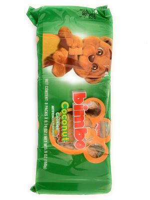Bimbo Coconut Cookies By Holsum 2 Pack 6.4 Oz