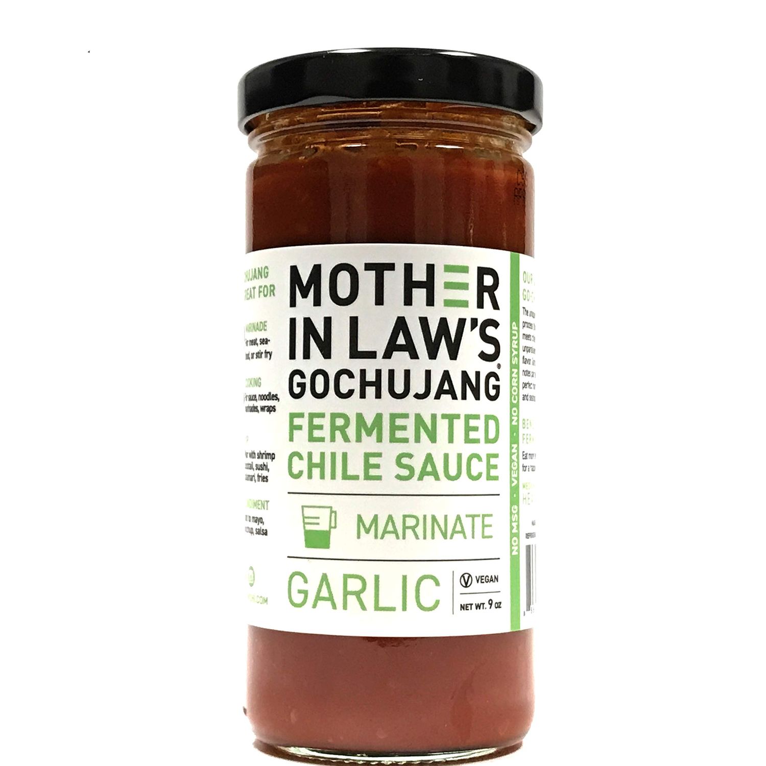 Mother-In-Law&#39;s Kimchi Fermented Chile Paste, Garlic, Pack of 2