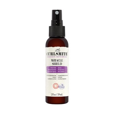 CURLSMITH - Miracle Shield, Protein-Rich Hair Protection Spray for All Curl and Hair Types 2 fl oz