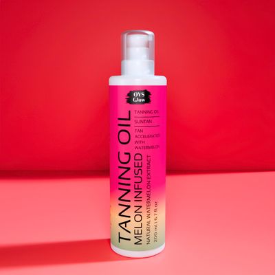 Watermelon Tanning Oil - Intensive Suntan &amp; Body Oil, Tanning Accelerator for Indoor Tanning Beds, Deep Rich Body Tan Enhancer
