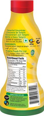Tamicon Tamarind Concentrate Sweet &amp; Sour Tamarind Paste Authentic South Indian Style Flavor Perfect for Curries, Sauces, Dips &amp; Soups Squeezy Pack 10.58 Oz 300gm