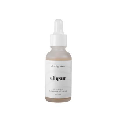 Eliqsur Clearing Serum - Niacinamide Treatment for Dark Spots, Glow Serum for Even Skin Tone, Dark Spot Corrector for Blemishes and Radiance