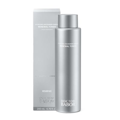 Doctor BABOR Renewal Toner, Smoothing &amp; Refining Toner, Rejuvenated Complexion with Retinol &amp; Niacinamides, Even Skin Tone &amp; Texture, 6.76 oz