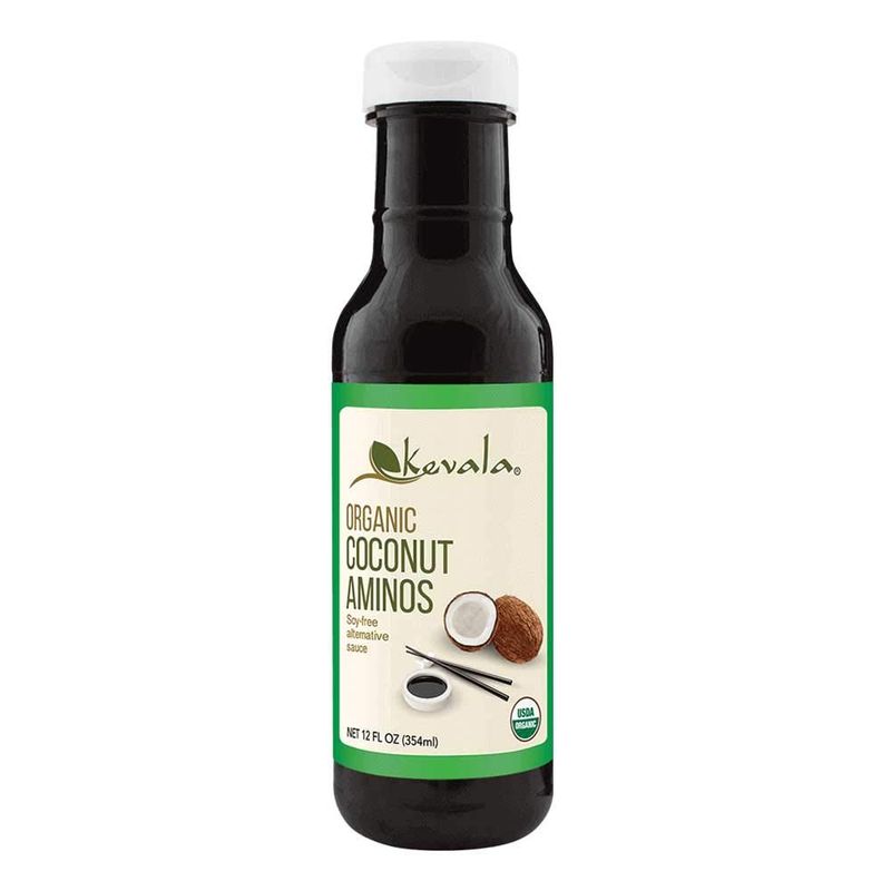 Kevala Organic Coconut Aminos - 12 fl oz - 354 ml - Liquid Amino - Soy Sauce Substitute - Liquid Coconut Aminos - Soy Free Sauce - Low Sodium