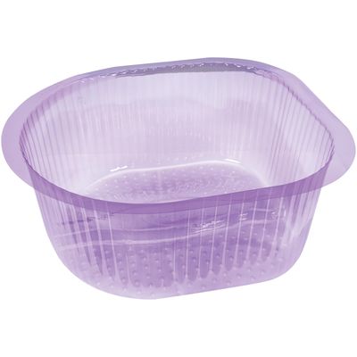 ForPro Universal Pedi Bath Liners - 50 THICKER - Fit Footsie Bath Plus Foot Bath, Disposable Pedicure Foot Tub Liners for Foot Spa Basins & Foot Bath Soaks, Purple, 100-Count