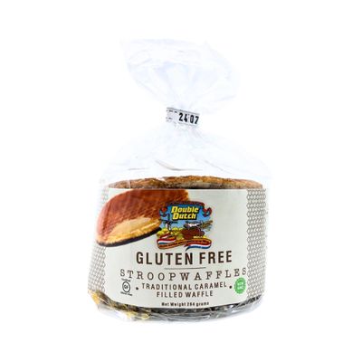 Double Dutch Gluten Free Stroopwafels Pack of 4