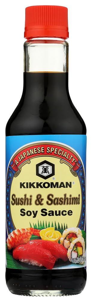 Kikkoman Soy Sauce Sushi &amp; Sashimi 10 FZ Pack of 4