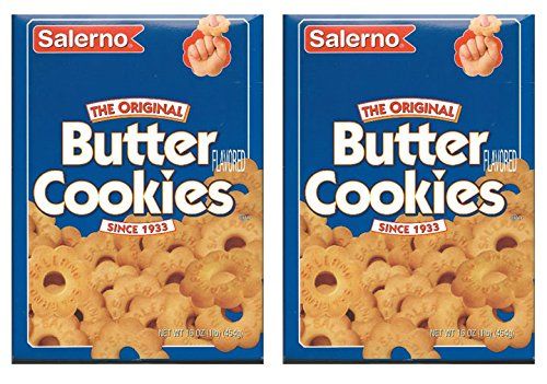 Salerno Butter Cookies - 2 Pack 16 oz Each