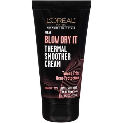 Lor Adv Hair Styl Blw Dry Size 5.1z L&#39;Oreal Advanced Hair Style Blow Dry It Thermal Smoother Cream 5.1z