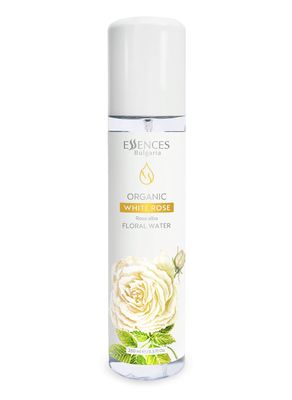 Essences Bulgaria Organic White Rose Floral Water 8.5 Fl Oz 250ml Rosa alba 100 Pure and Natural Anti-Age Refreshing Beauty Mist Alcohol-Free Makeup Remover Hydrating Vegan