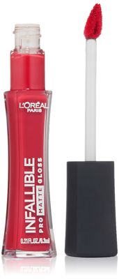 L&#39;Oreal Paris Infallible Lip Pro Matte Gloss, Aphrodite Kiss, 0.21 fl. oz.