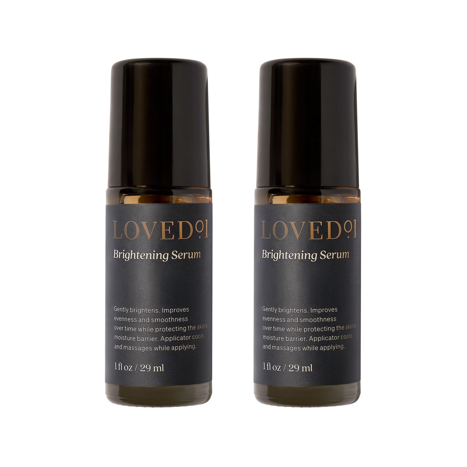 Loved01 Brightening Serum with Niacinamide, Facial Treatment, Helps Improve Dark Spots &amp; Skin Glow, Suitable for Sensitive Skin, 2-Pack 1 fl oz each