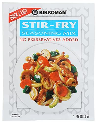 Kikkoman Stir Fry Seasoning Mix, 1-Ounce Packages Pack of 24