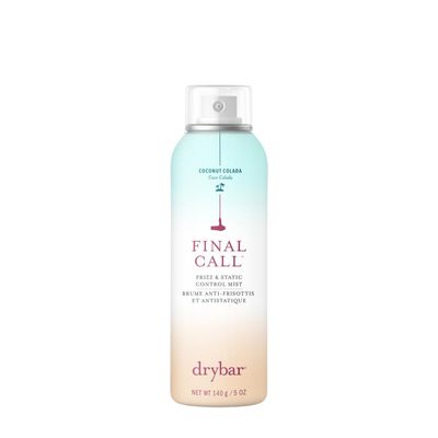 Drybar Final Call Frizz &amp; Static Control Mist Coconut Colada Scent - Full Size Fights Frizz, Tames Flyaways to Maintain Smooth and Shiny Blowouts, 24 Hour Frizz Control &amp; 72 Hour Static Control